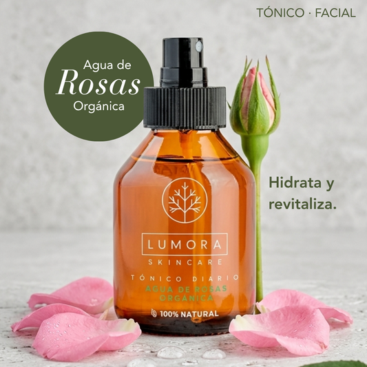 AGUA DE ROSAS ORGÁNICA DE PETALO FRESCO